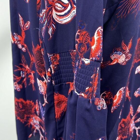 41 Hawthorn long sleeve XL floral blouse oversized - Picture 5 of 6